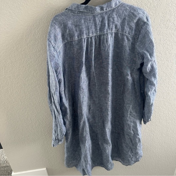 CP shades blue chambray Lara dress - Picture 8 of 9